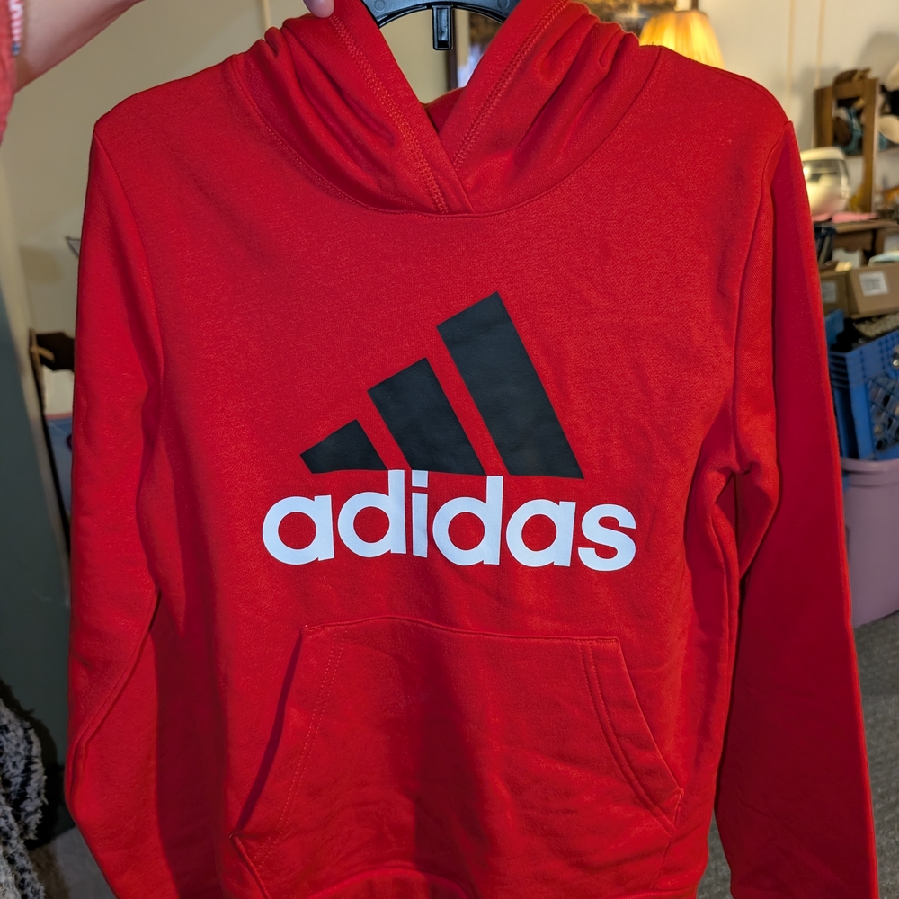 Adidas Red Hoodie